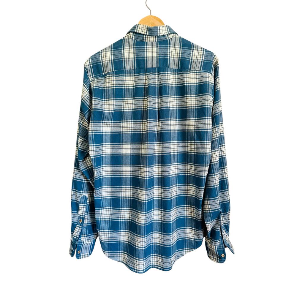 NEW Sunswell Oyster Cotton Performance Lightweight Plaid Flannel Button Down - Picture 8 of 9